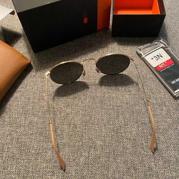 Ray-Ban Large Round Metal Sunglasses - Picture 3 of 5